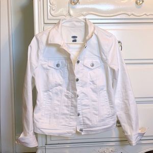 White Jean Jacket